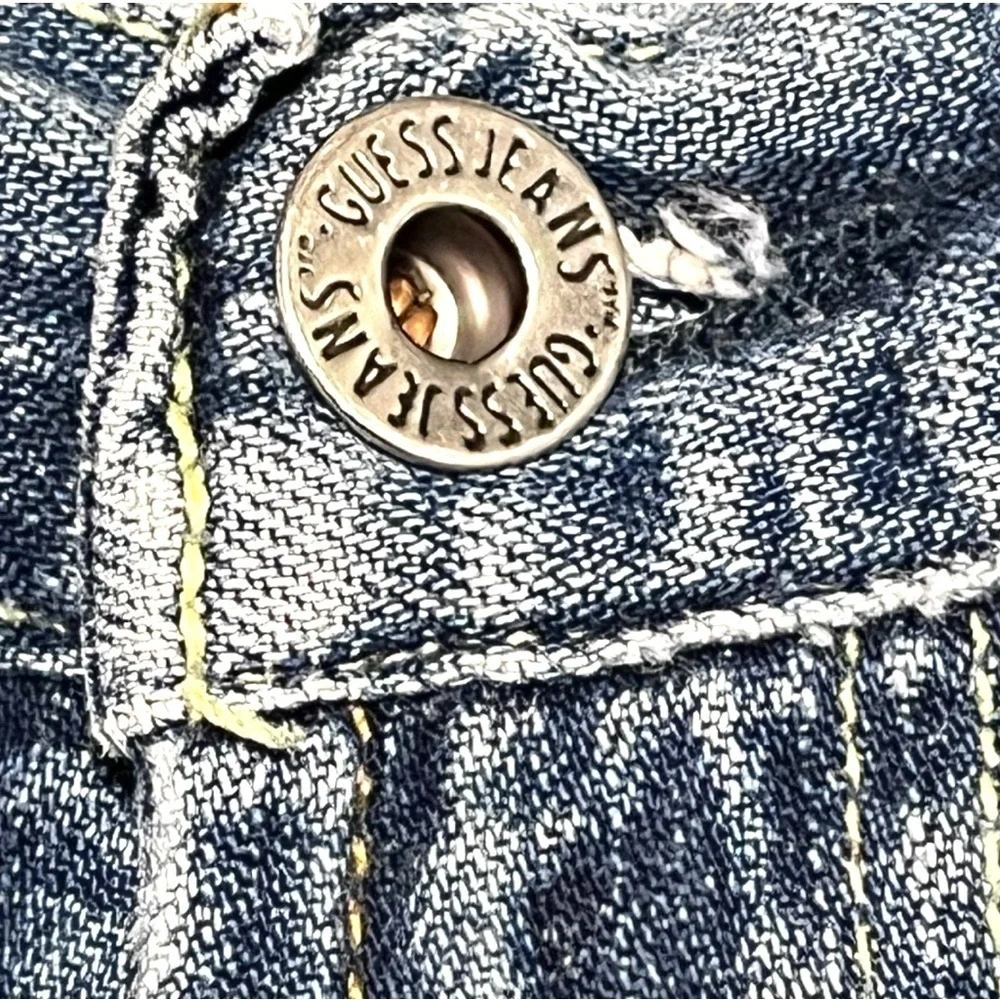 Guess Distressed Denim Shorts